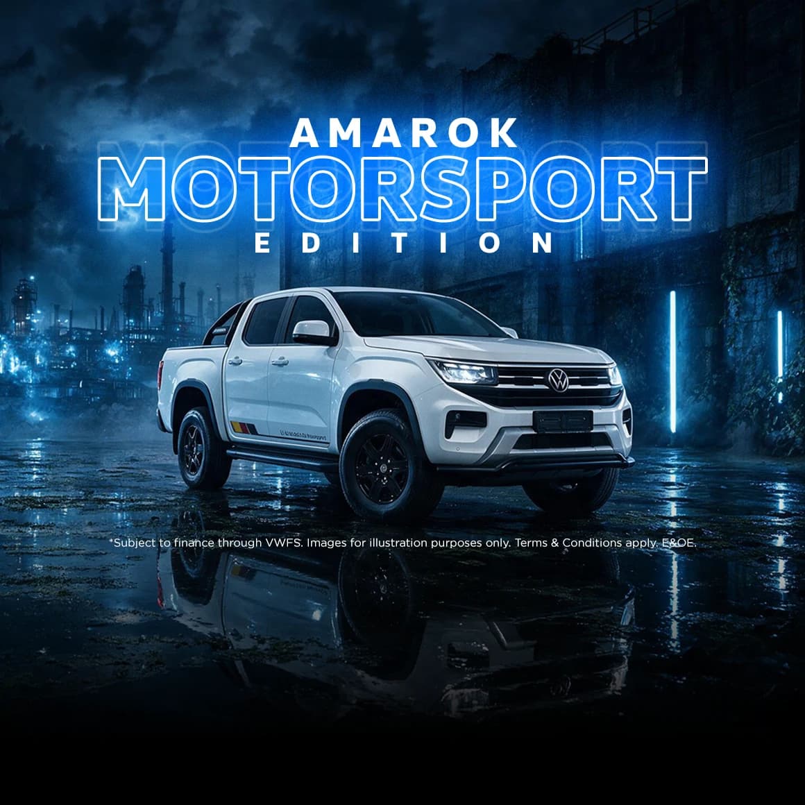 VW Commercial Vehicles Amarok Motorsport Edition Starting