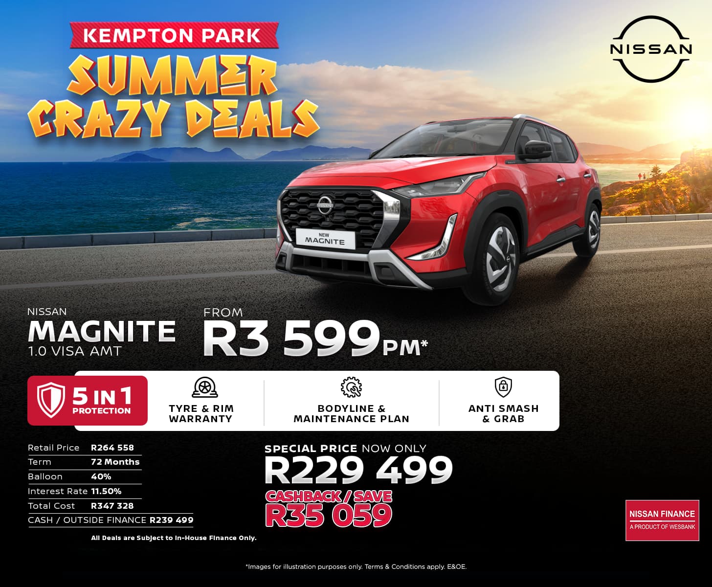 Nissan Magnite 1.0 Visa AMT
