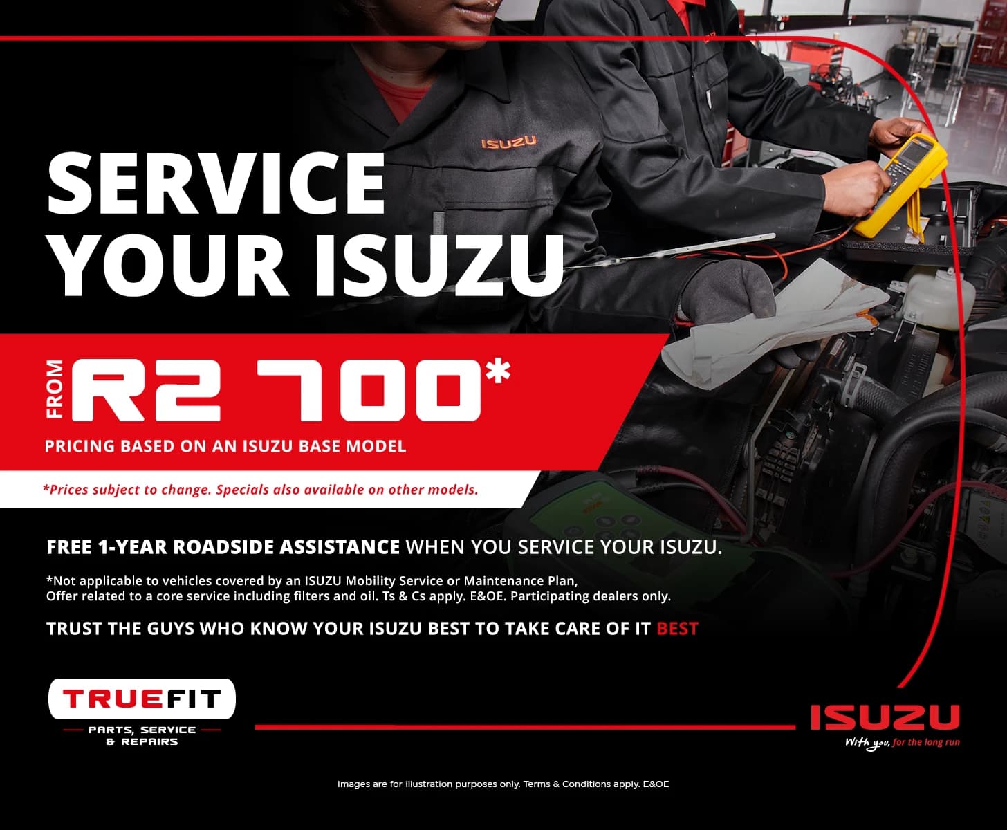 Isuzu Truefit Service