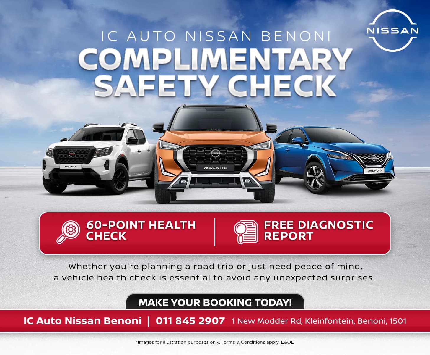 Nissan Complimentary Safety Check