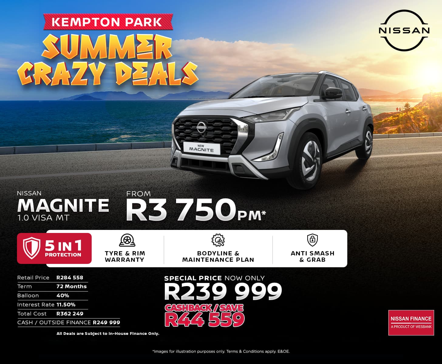 Nissan Magnite 1.0 Visa MT