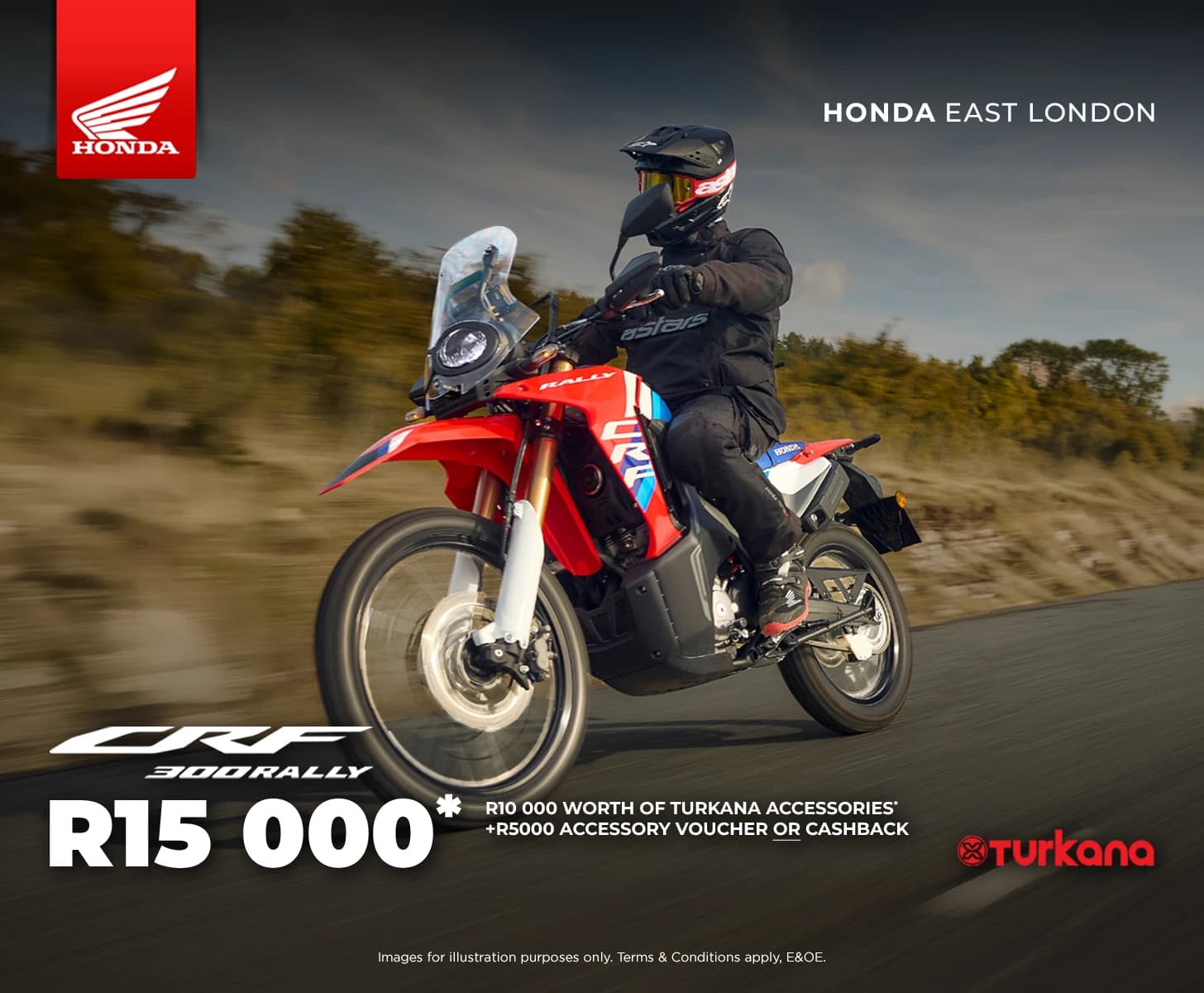 Honda Wing CRF300R Rally