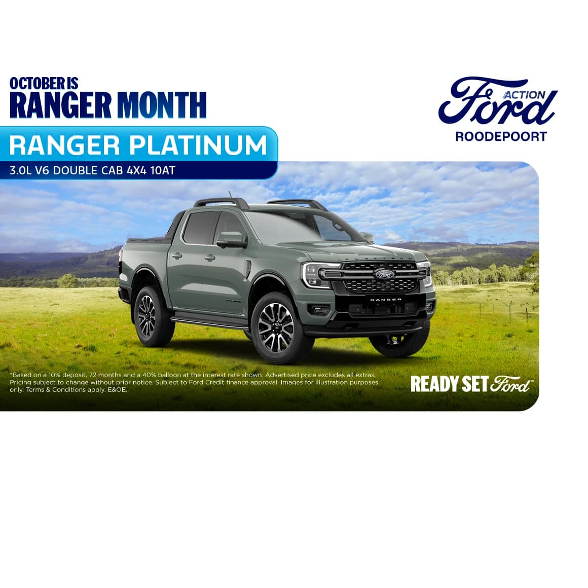 Ford Ranger 3.0TD V6 double cab Platinum 4WD