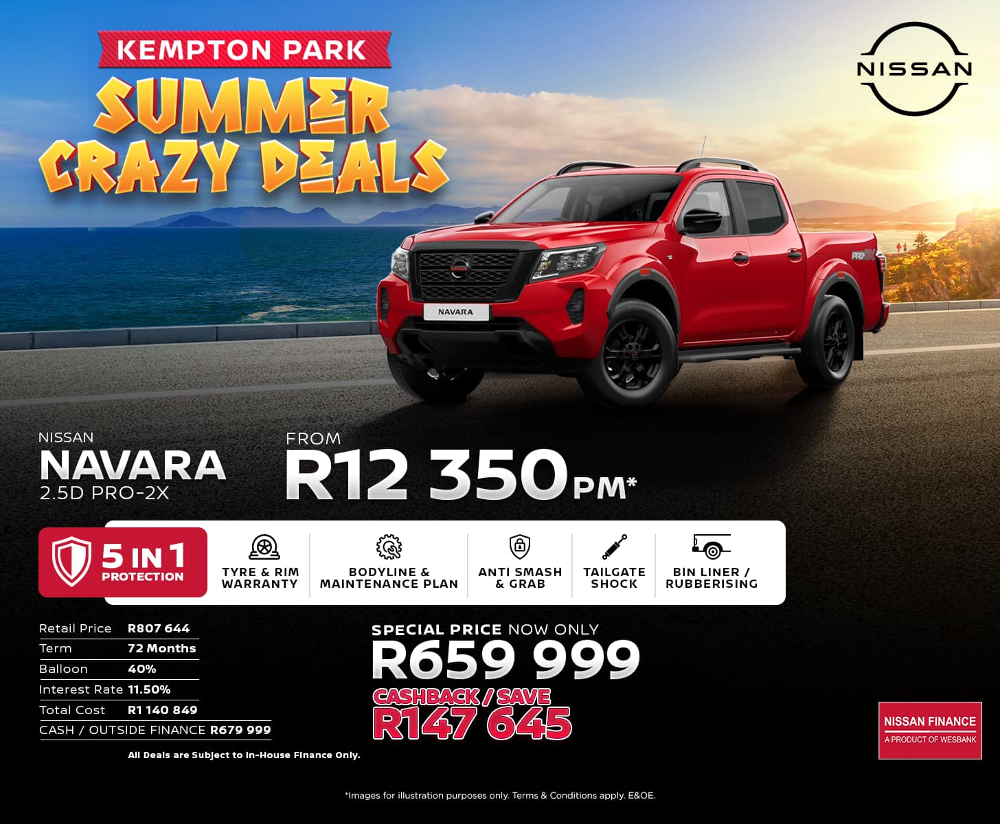 Nissan Navara 2.5D Pro-2X