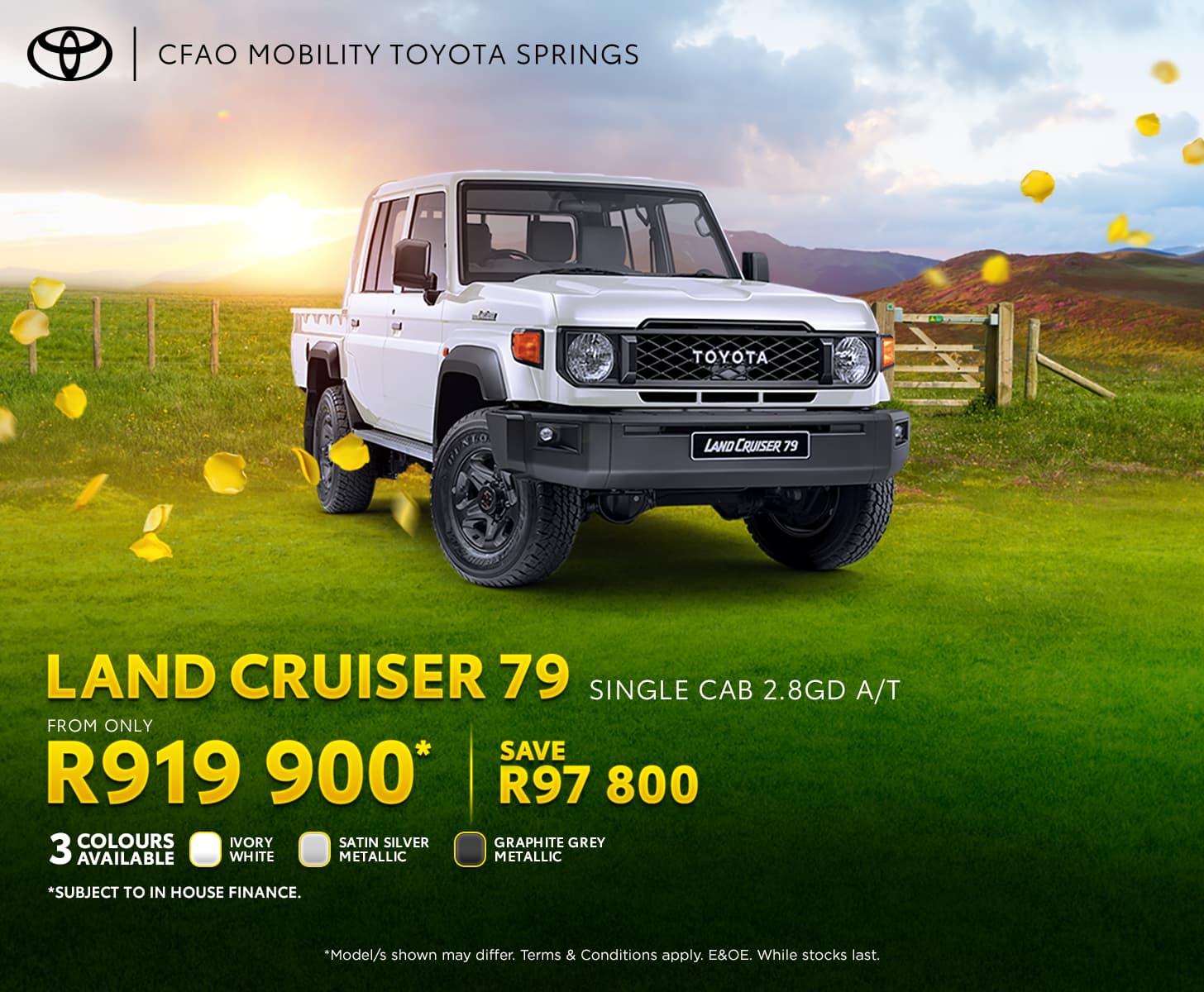 Toyota Land Cruiser 79 2.8GD-6 single cab auto