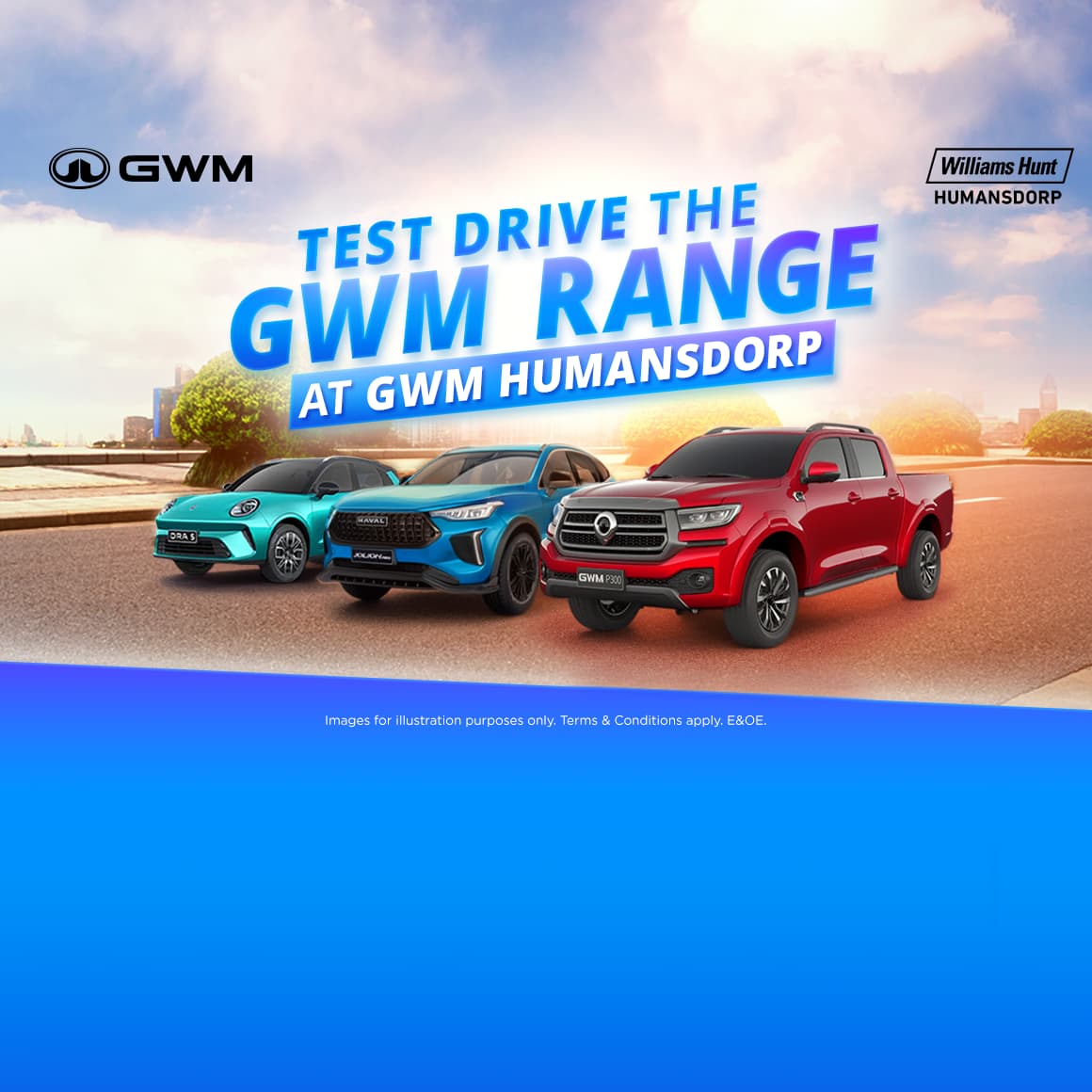 GWM Test Drive the GWM Range