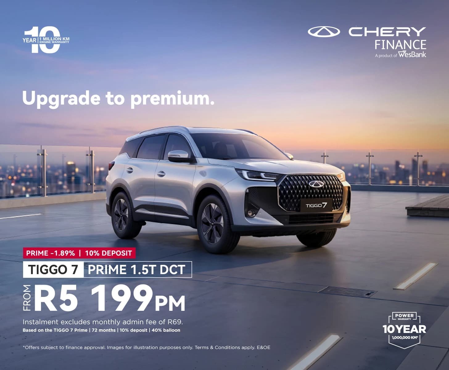 Chery Tiggo 7 1.5T Prime