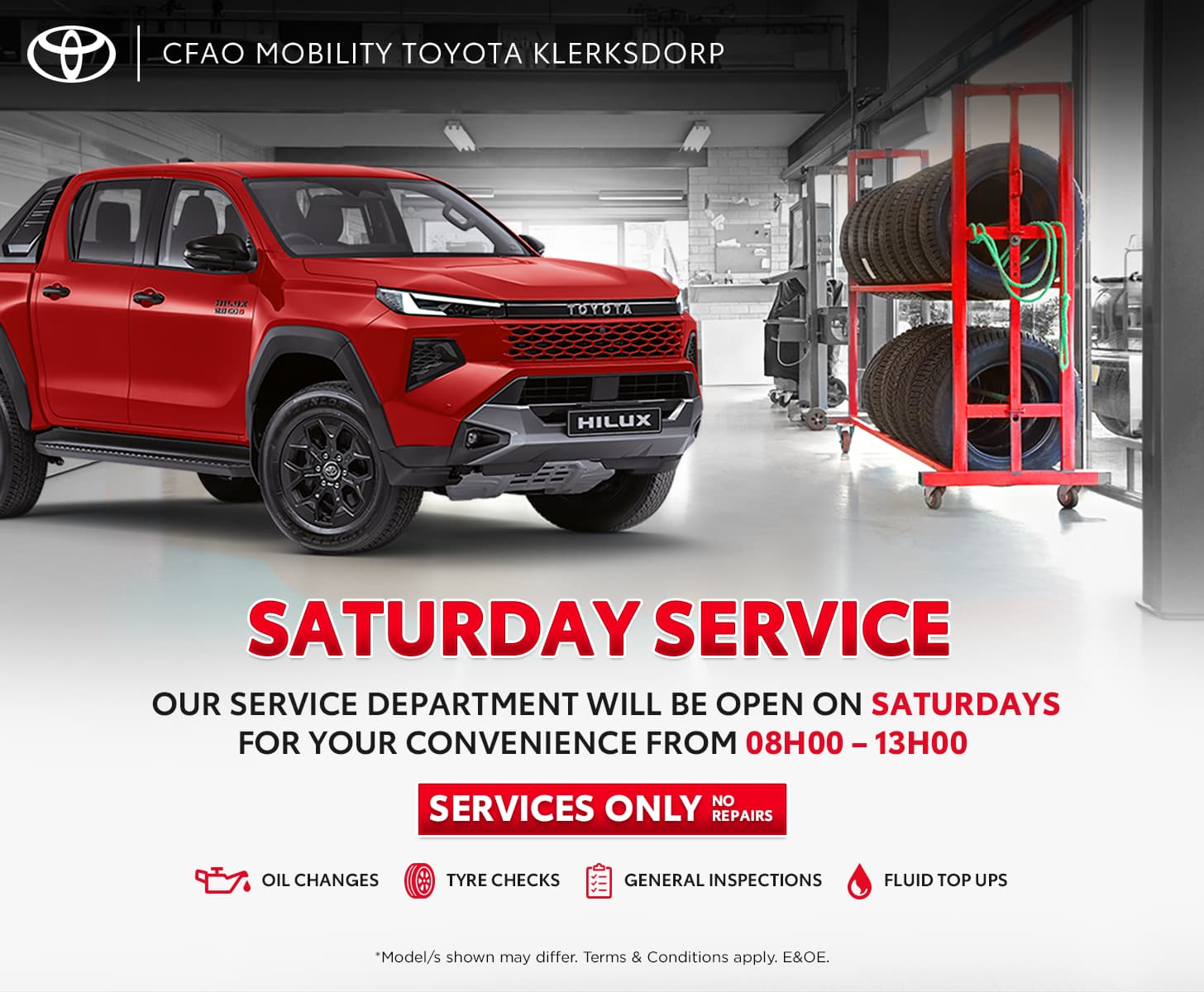 Toyota Saturday Service