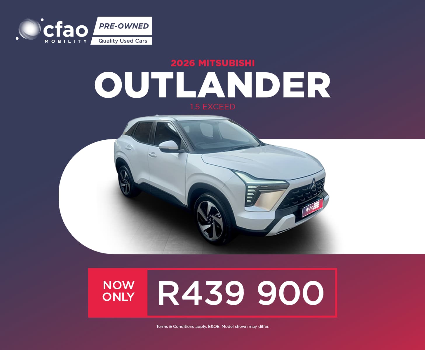 Mitsubishi 2026 Mitsubishi Outlander 1.5 Exceed