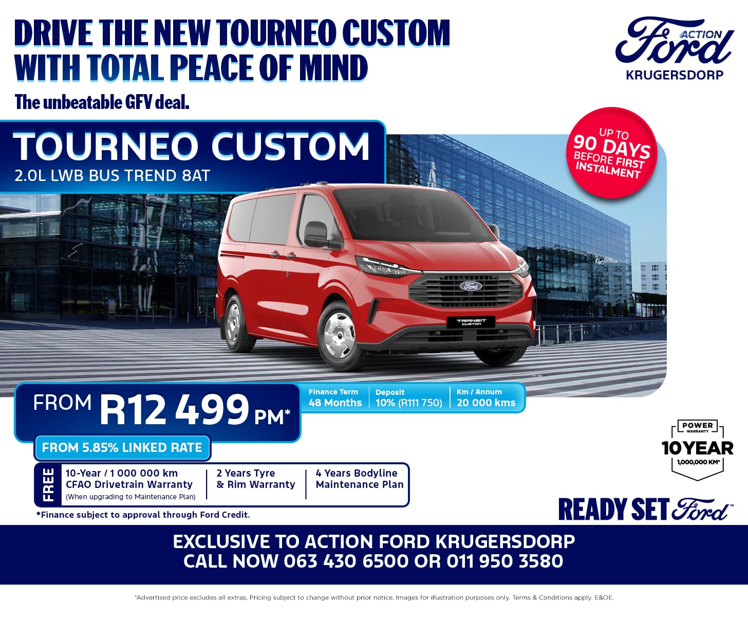 Ford Tourneo Custom 2.0SiT LWB Trend
