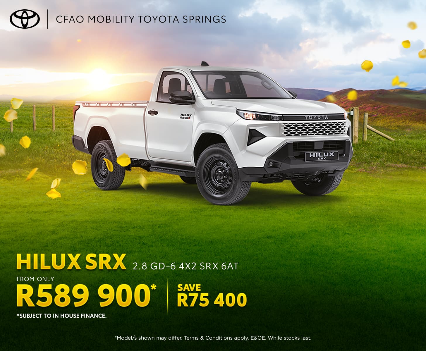 Toyota Hilux Single Cab Hilux 2.8GD-6 slngle cab SRX