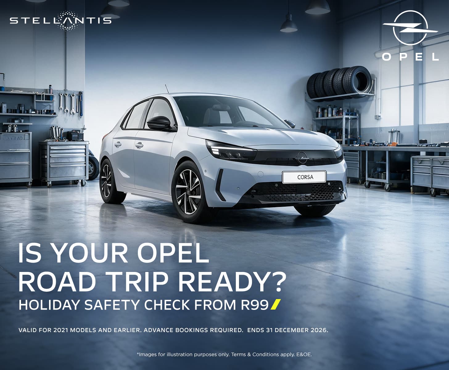 Opel Group Holiday Safety Check