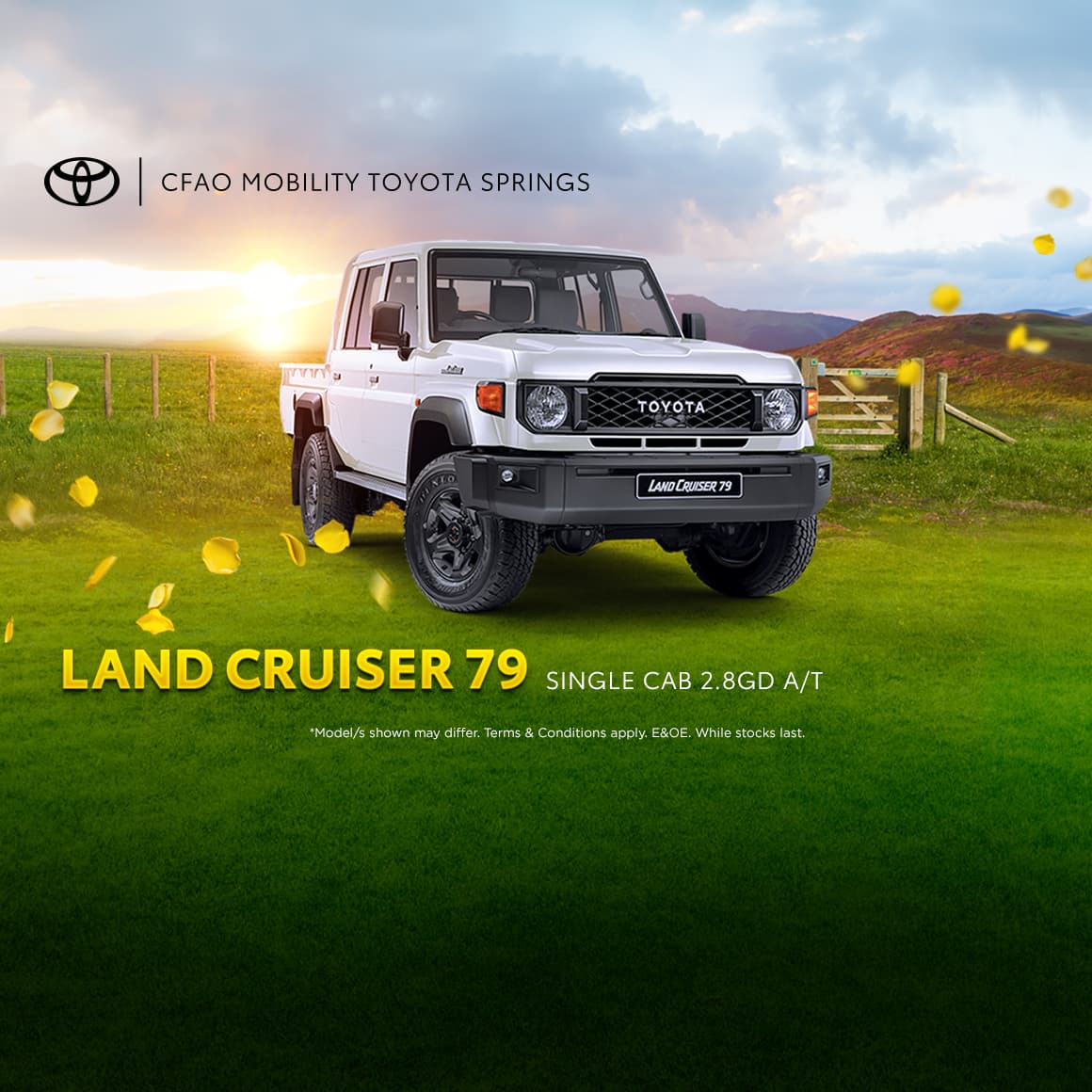 Toyota Land Cruiser 79 2.8GD-6 single cab auto