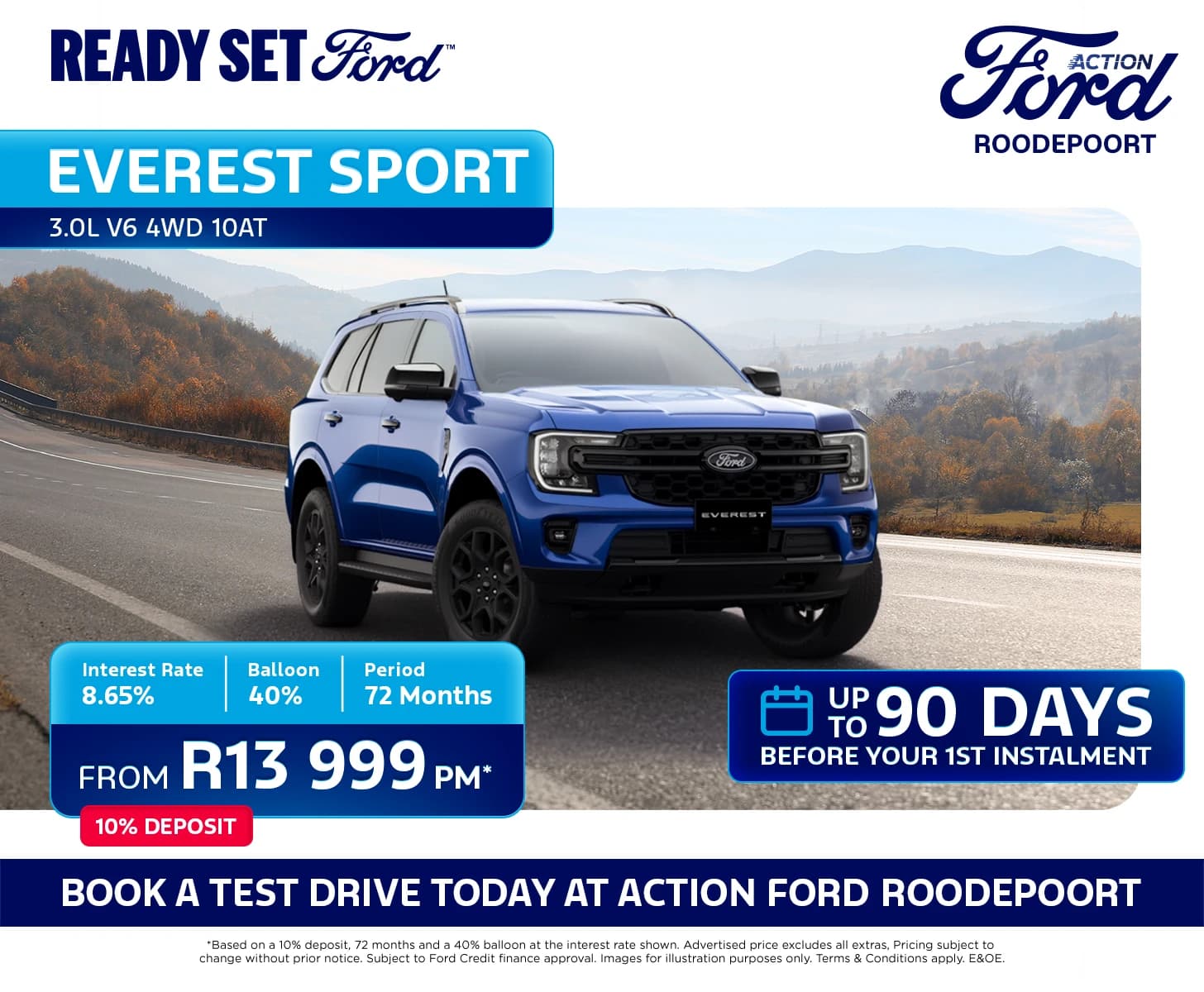 Ford Everest 3.0TD V6 4WD Sport