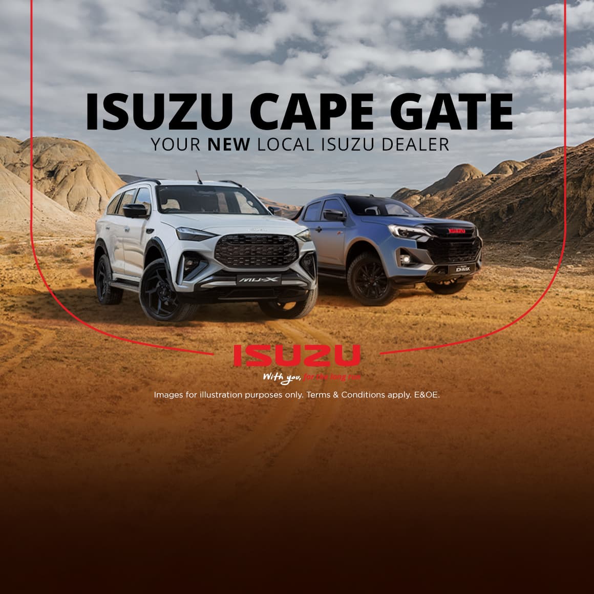 Isuzu 2027 TMTBC Membership and R5 000* LEATT Voucher