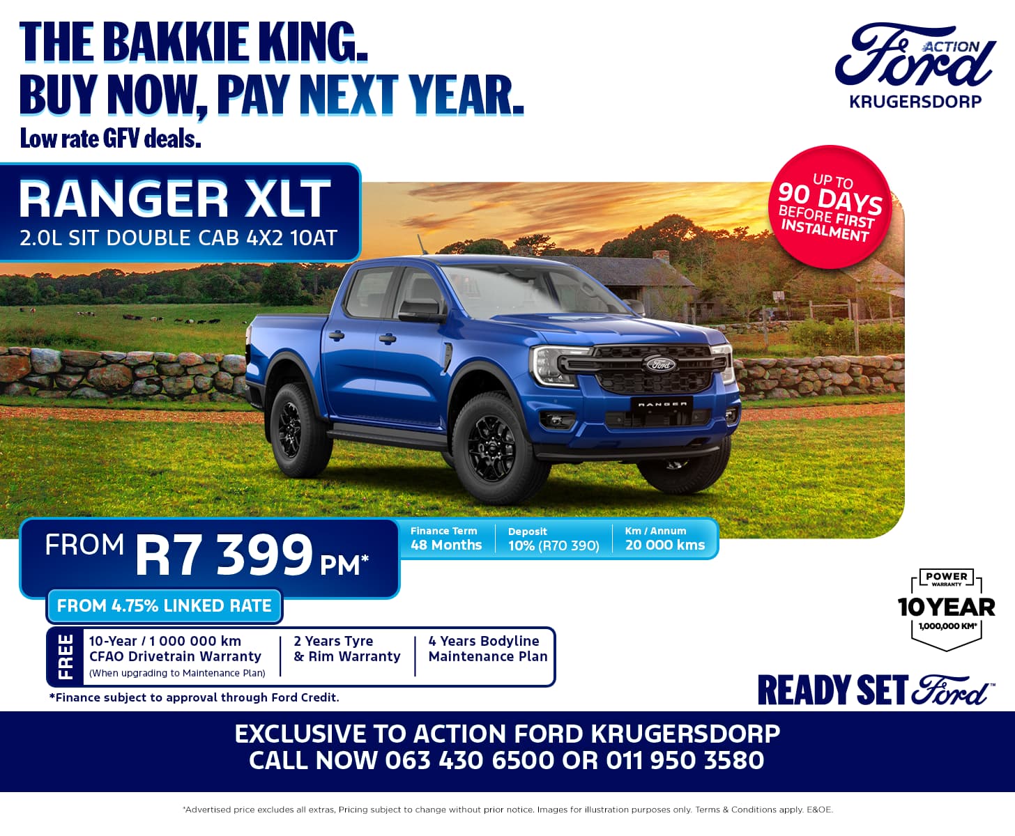 Ford Ranger 2.0 SIT DOUBLE CAB XLT