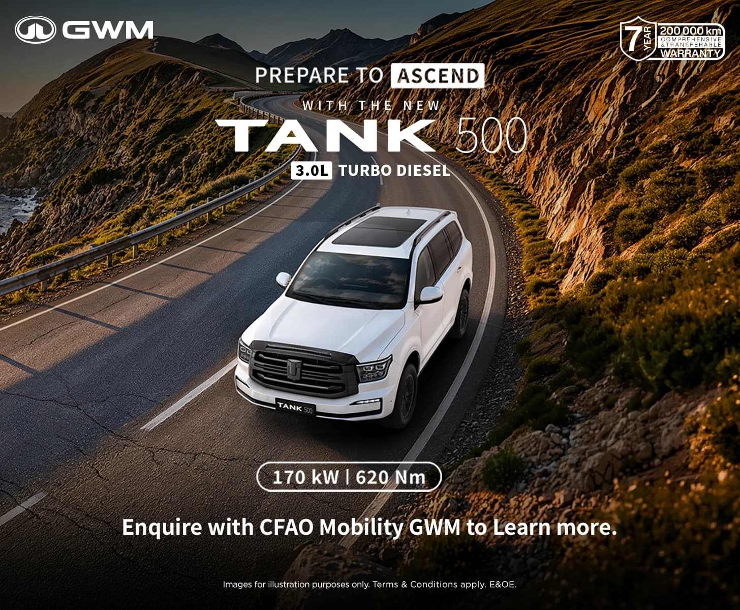 Tank 500 3.0 Turbo Diesel