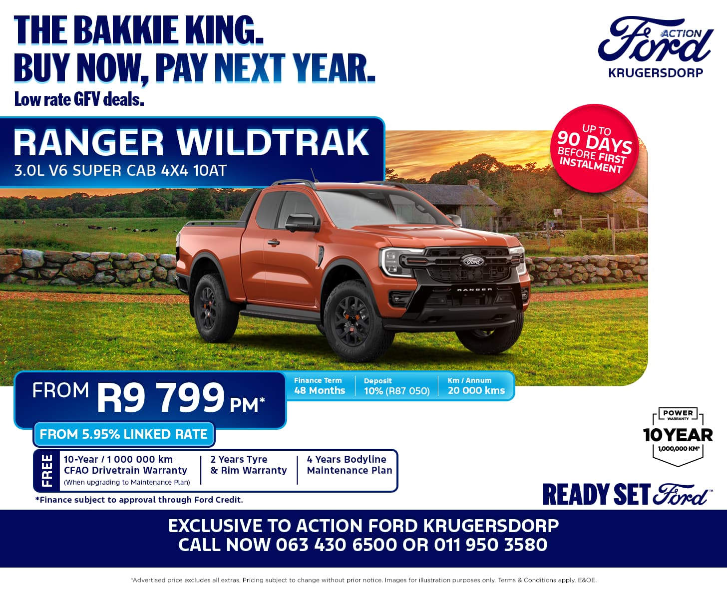 Ford Ranger 3.0TD V6 SuperCab Wildtrak 4x4