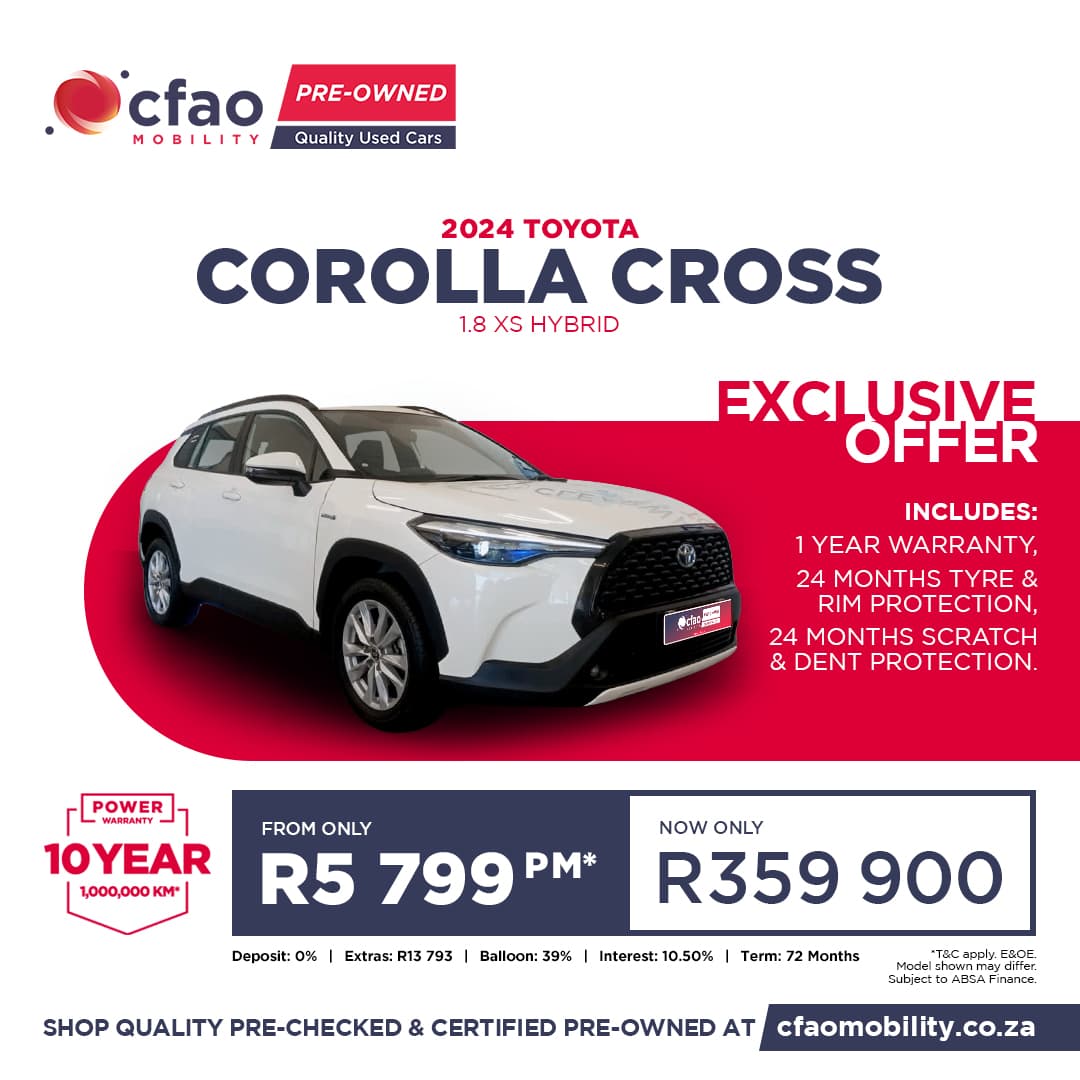 Toyota Corolla Cross 1.8 Hybrid XS