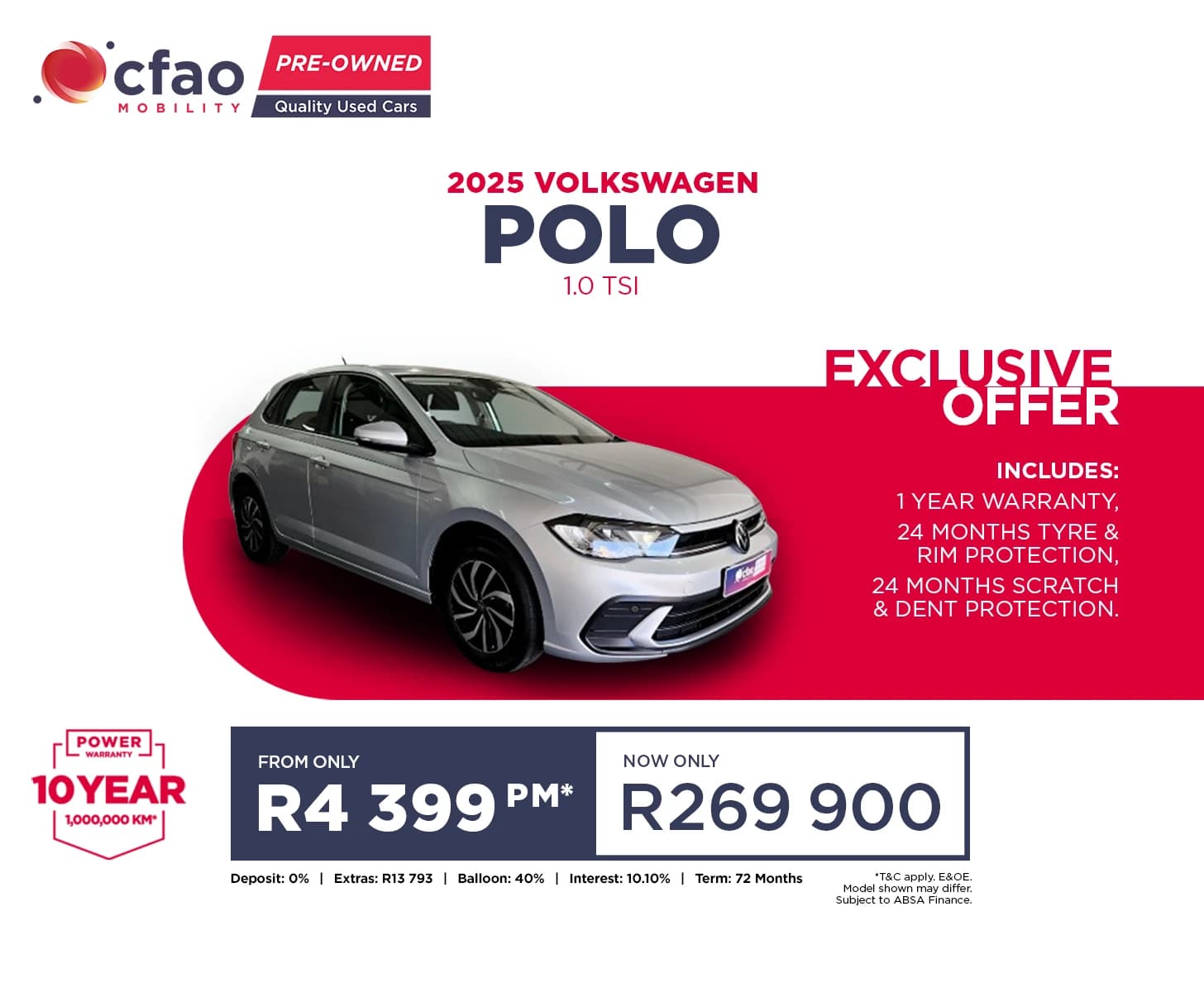 Volkswagen Polo hatch 1.0TSI