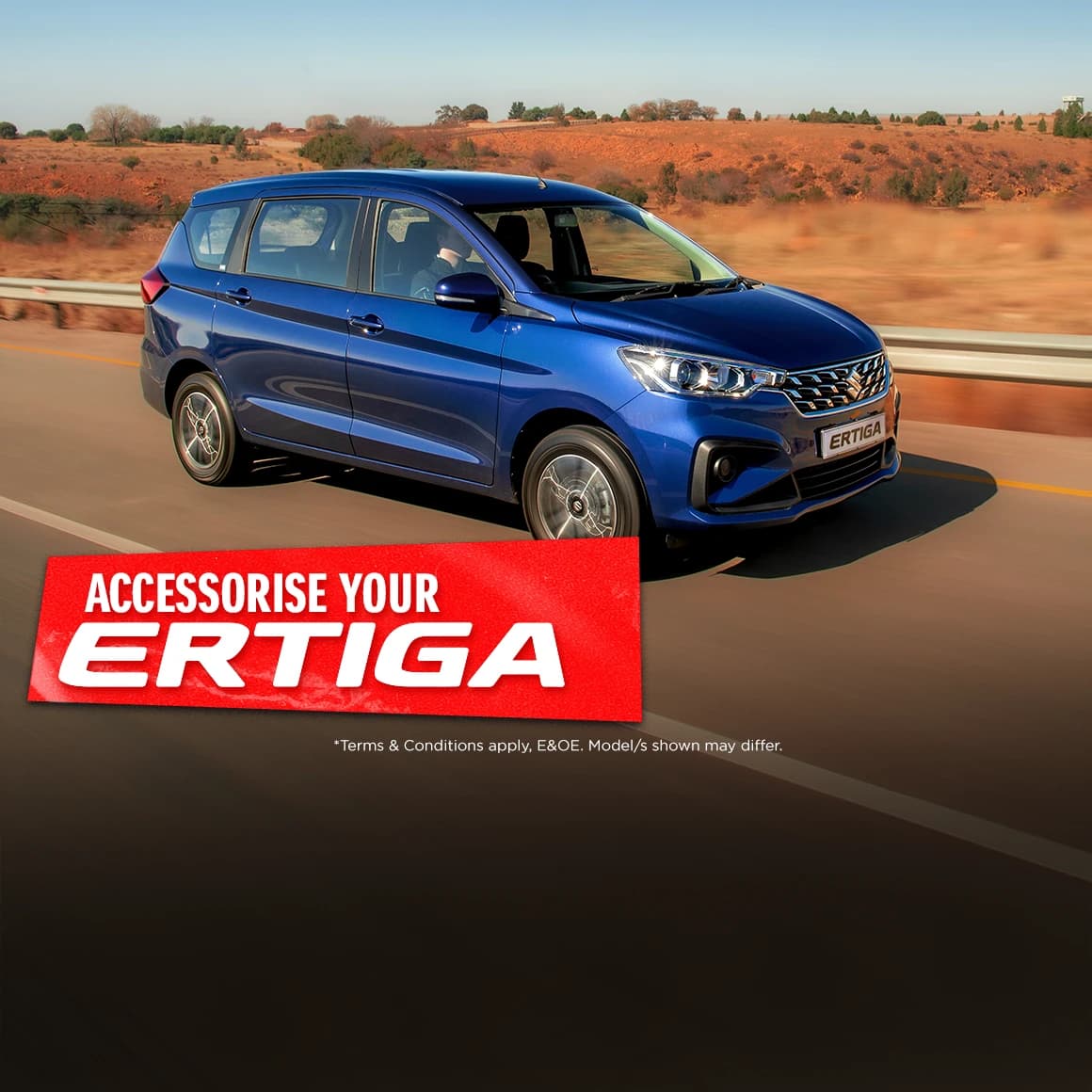 Suzuki Ertiga Accessory Package at Suzuki Lichtenburg