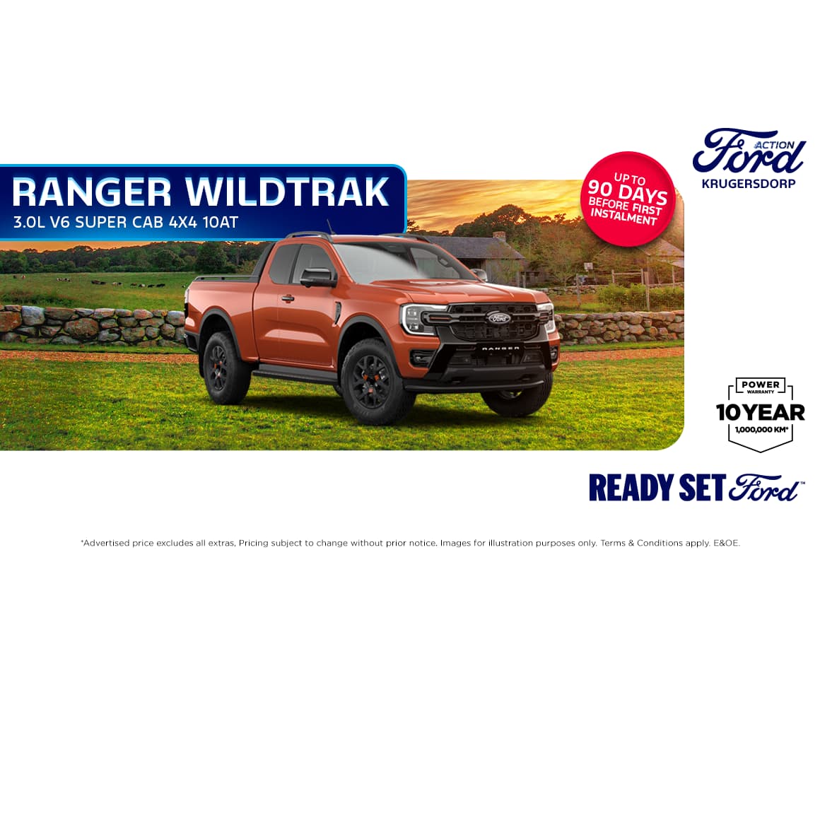 Ford Ranger 3.0TD V6 SuperCab Wildtrak 4x4