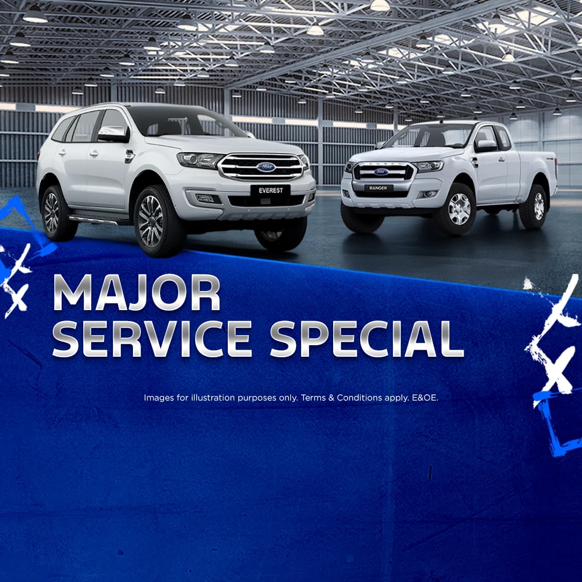 Ford Ranger & Everest Major Service Special From R3 300* Incl VAT