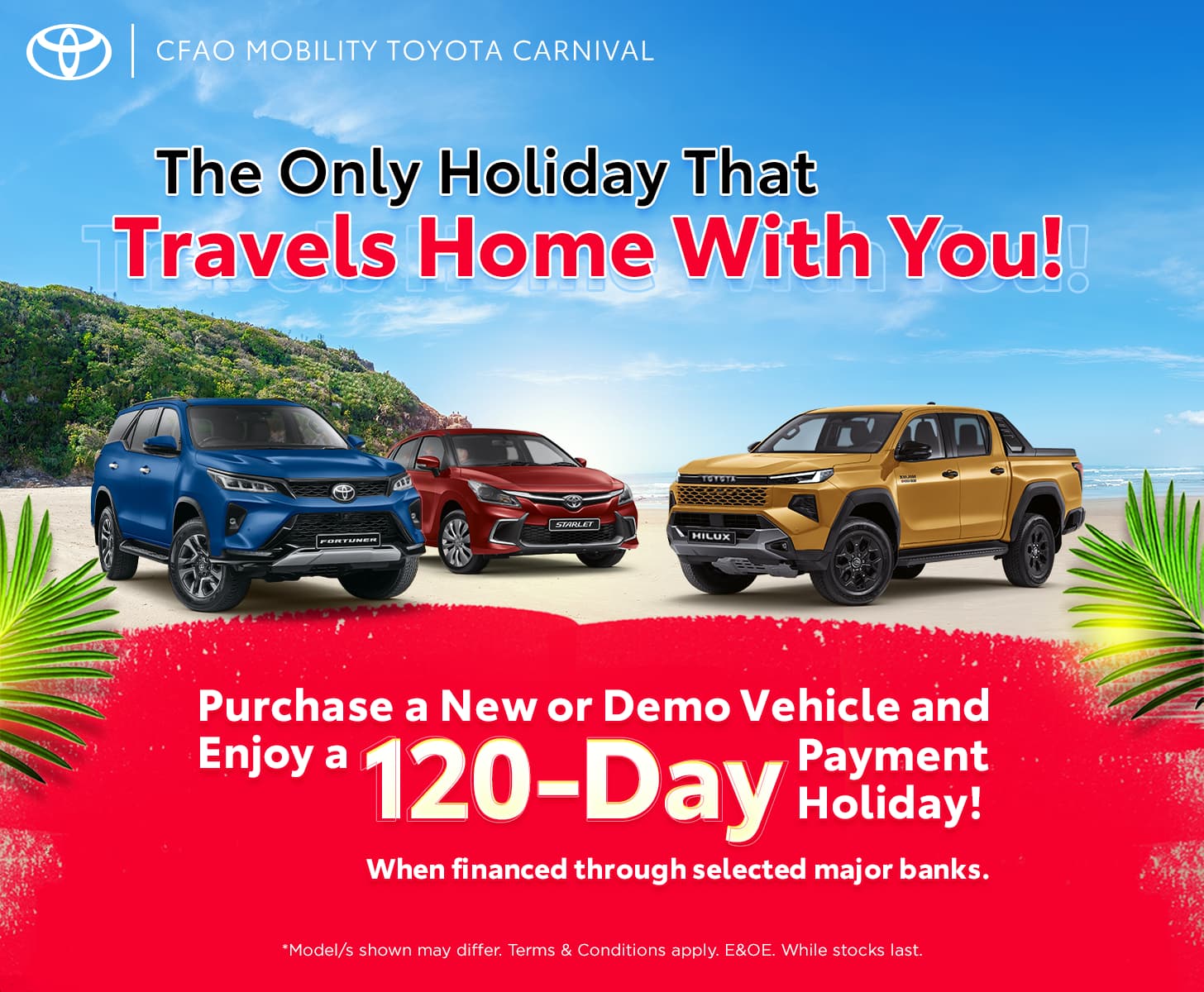 Toyota & Demo Vehicle Specials + Payment Holiday Offers