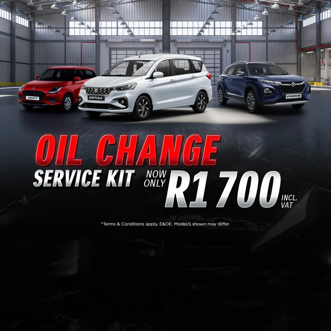 Suzuki Oil Change Service Kit