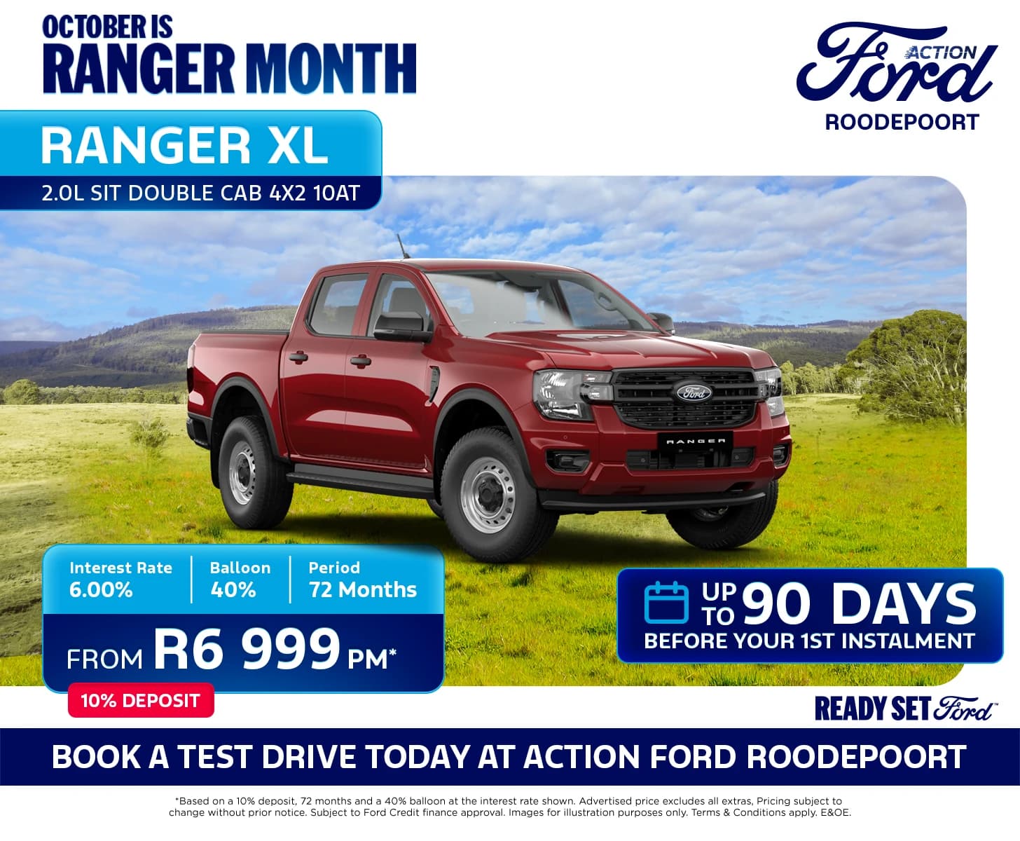 Ford Ranger 2.0D XL A/T D/C P/U