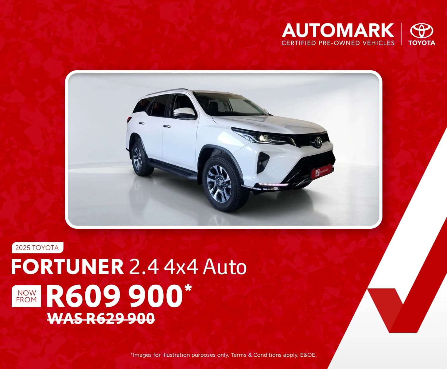 Toyota Fortuner 2.4GD-6 4x4 auto
