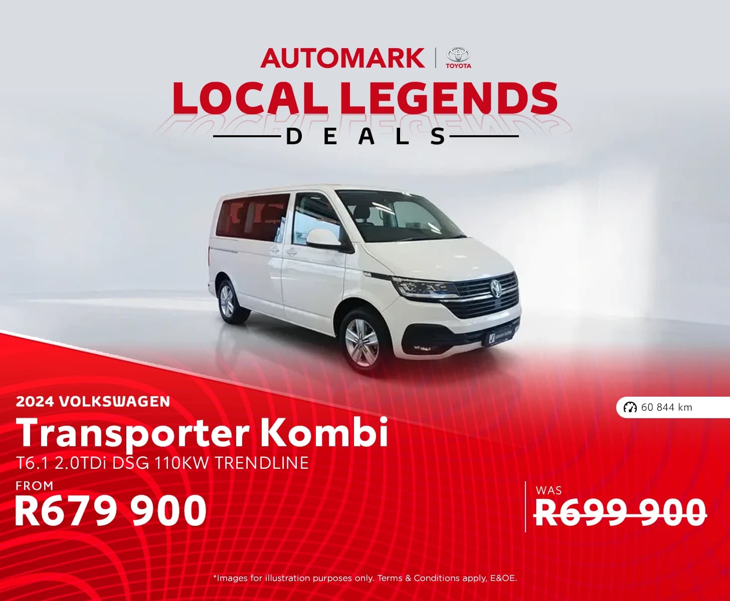 Toyota 2024 Volkswagen Transporter Kombi T6.1 2.0TDi DSG