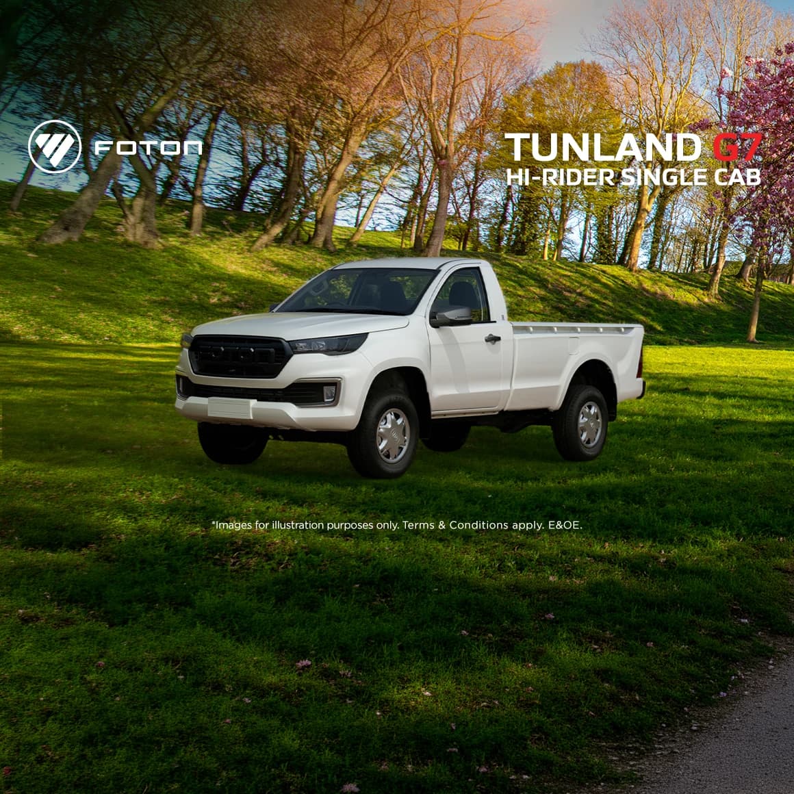 Foton Tunland G7 Hi-Rider Single Cab