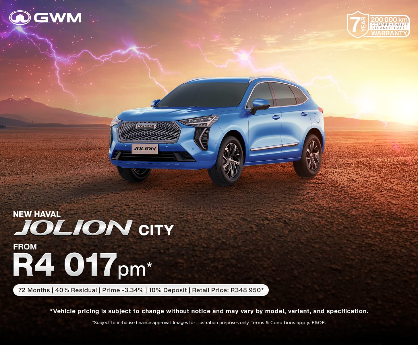 GWM Haval Jolion City