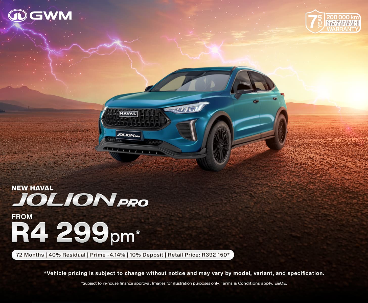 GWM Haval Jolion Pro