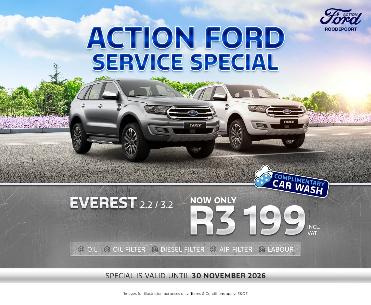 Ford Everest Service