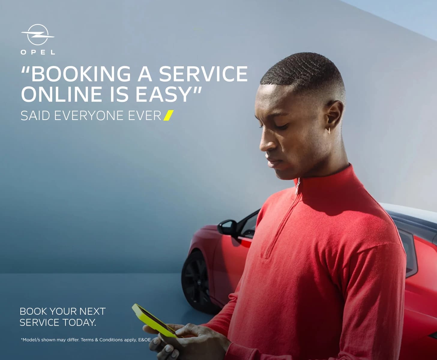 Opel Service Online Booking
