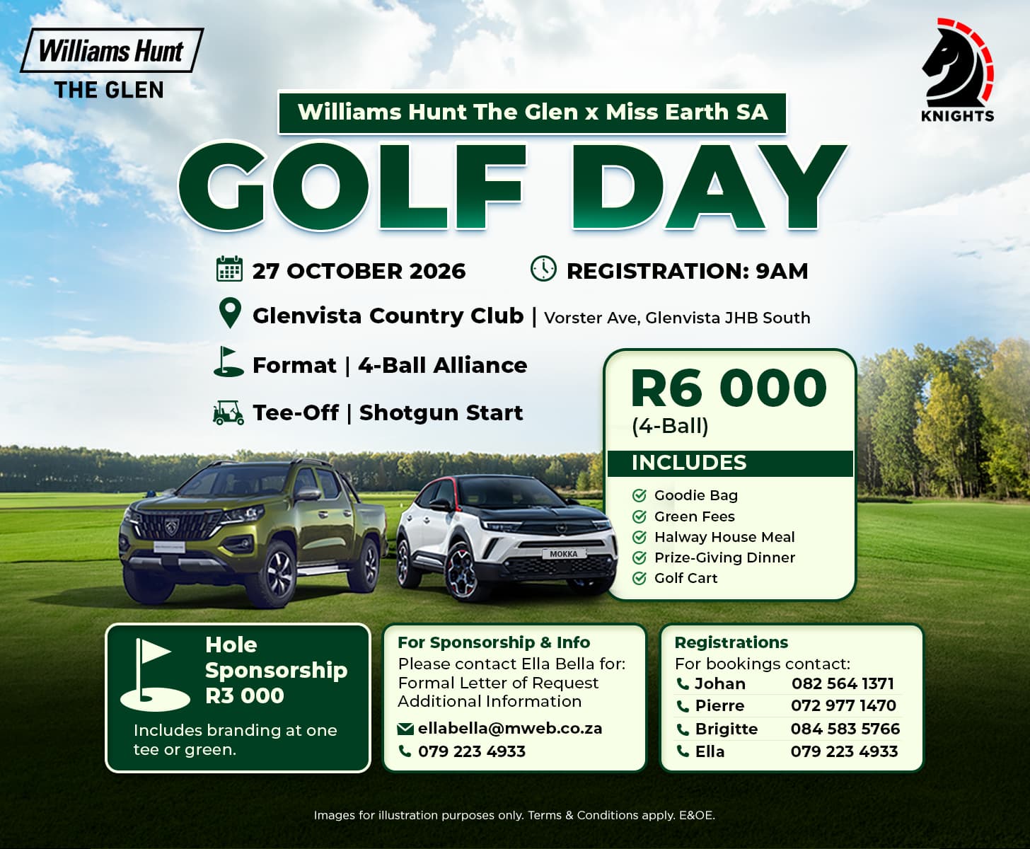 Isuzu Williams Hunt The Glen Golf Day