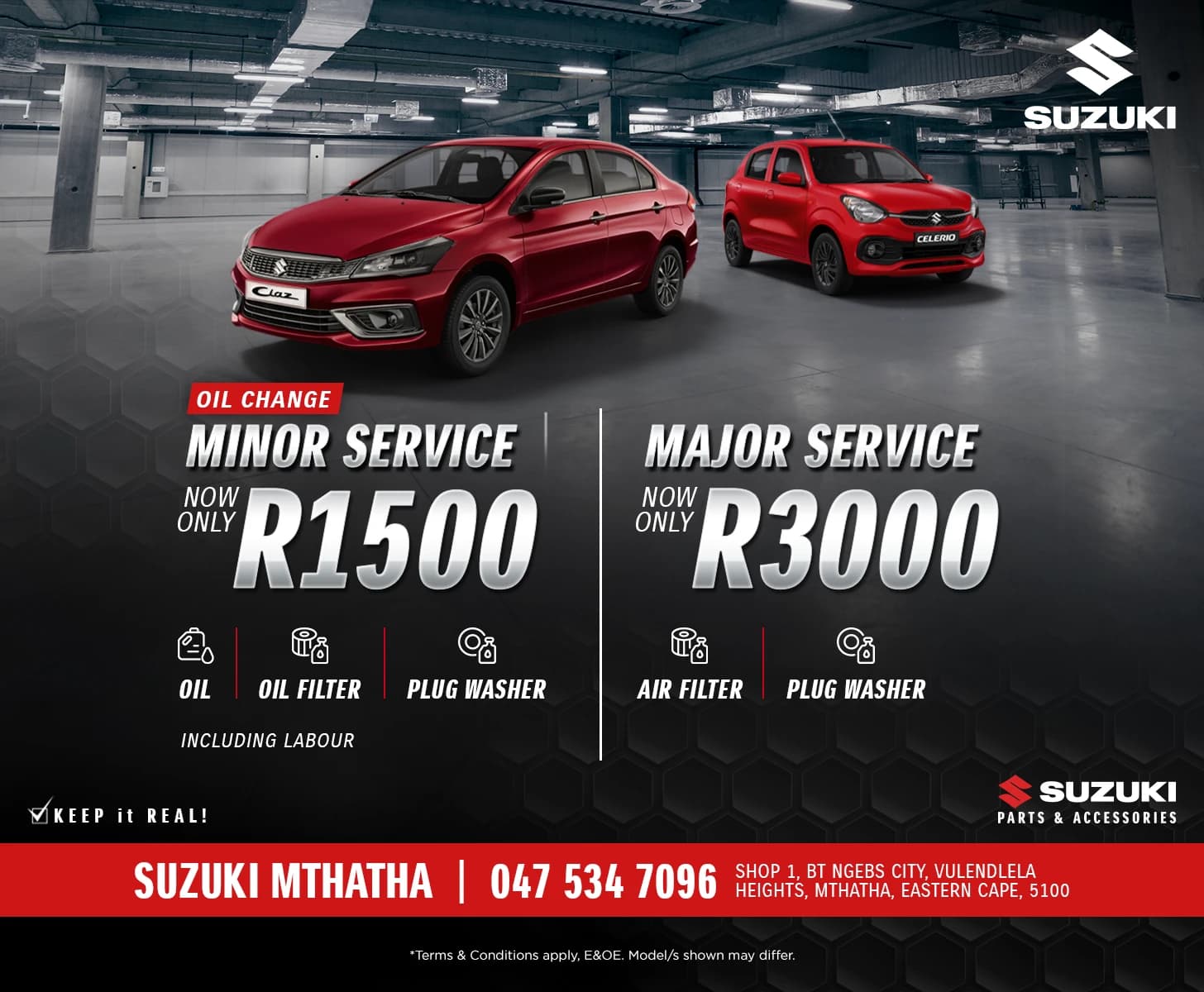 Suzuki Service Special at Suzuki Mthatha
