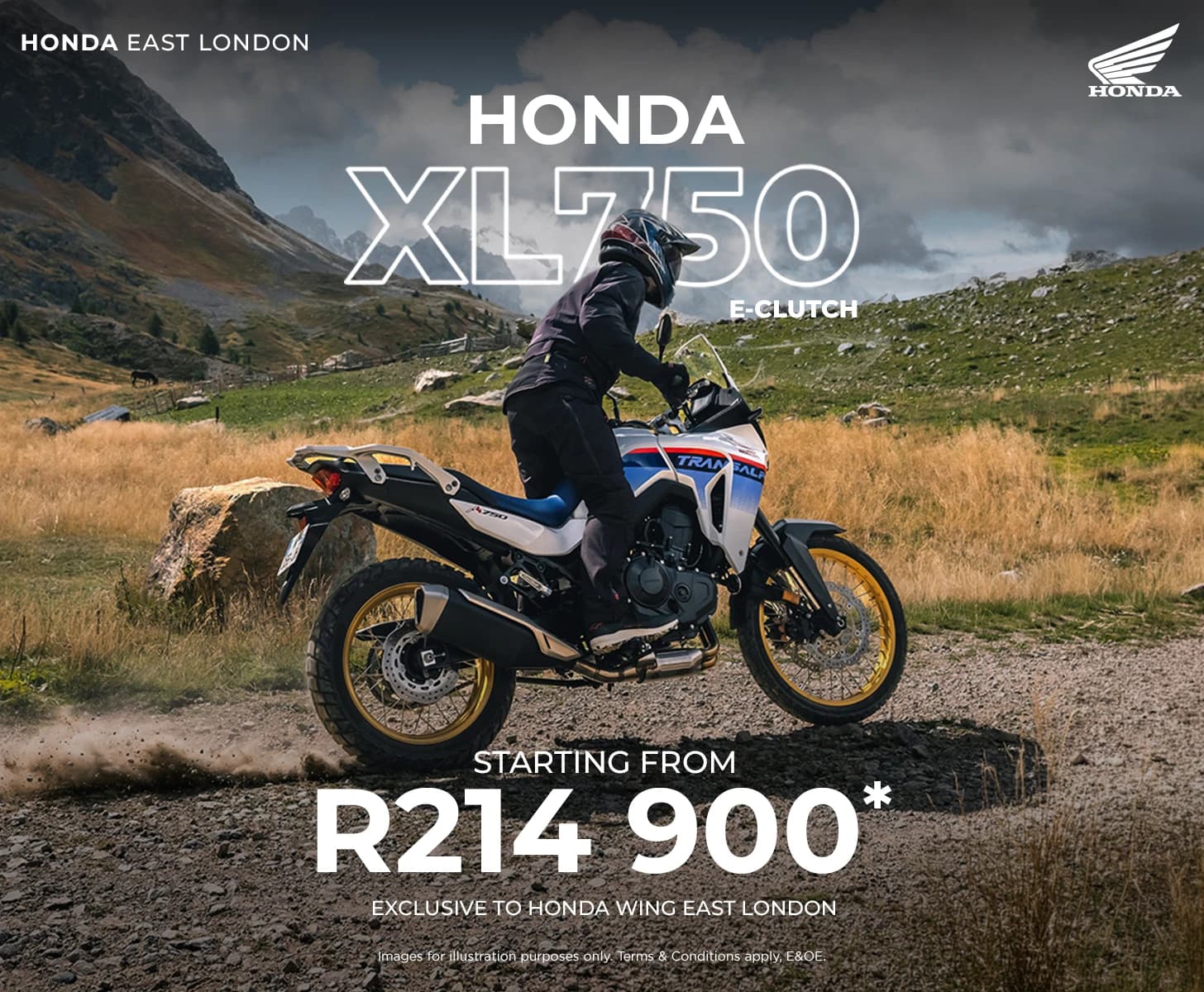 Honda Wing Transalp 750 (e-clutch)